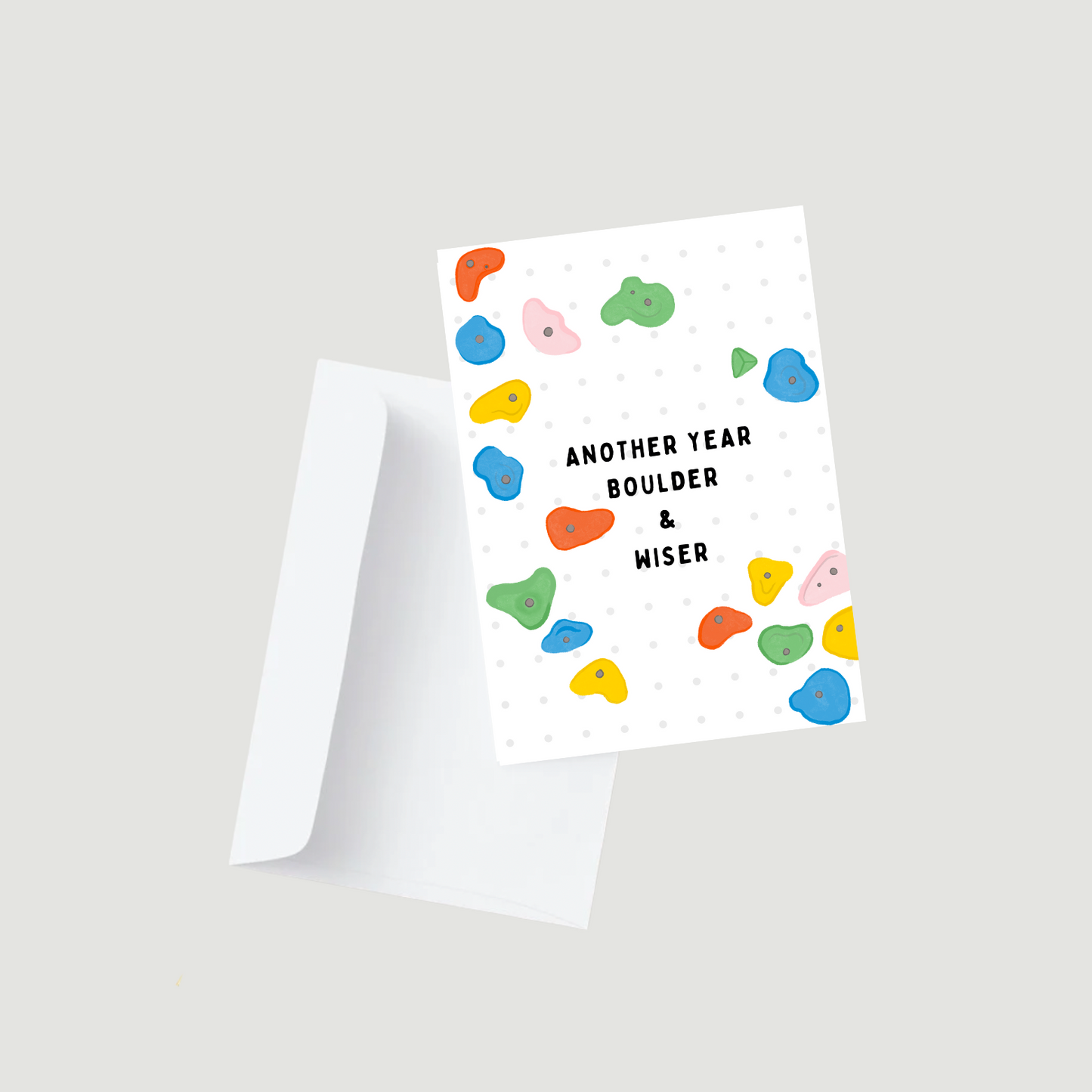 "Another Year Boulder" Birthday Card