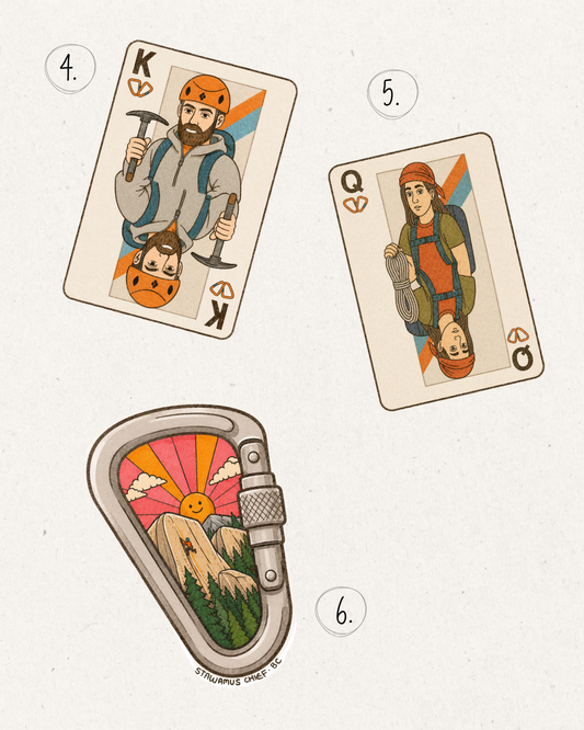 Climbing/Hiking Stickers