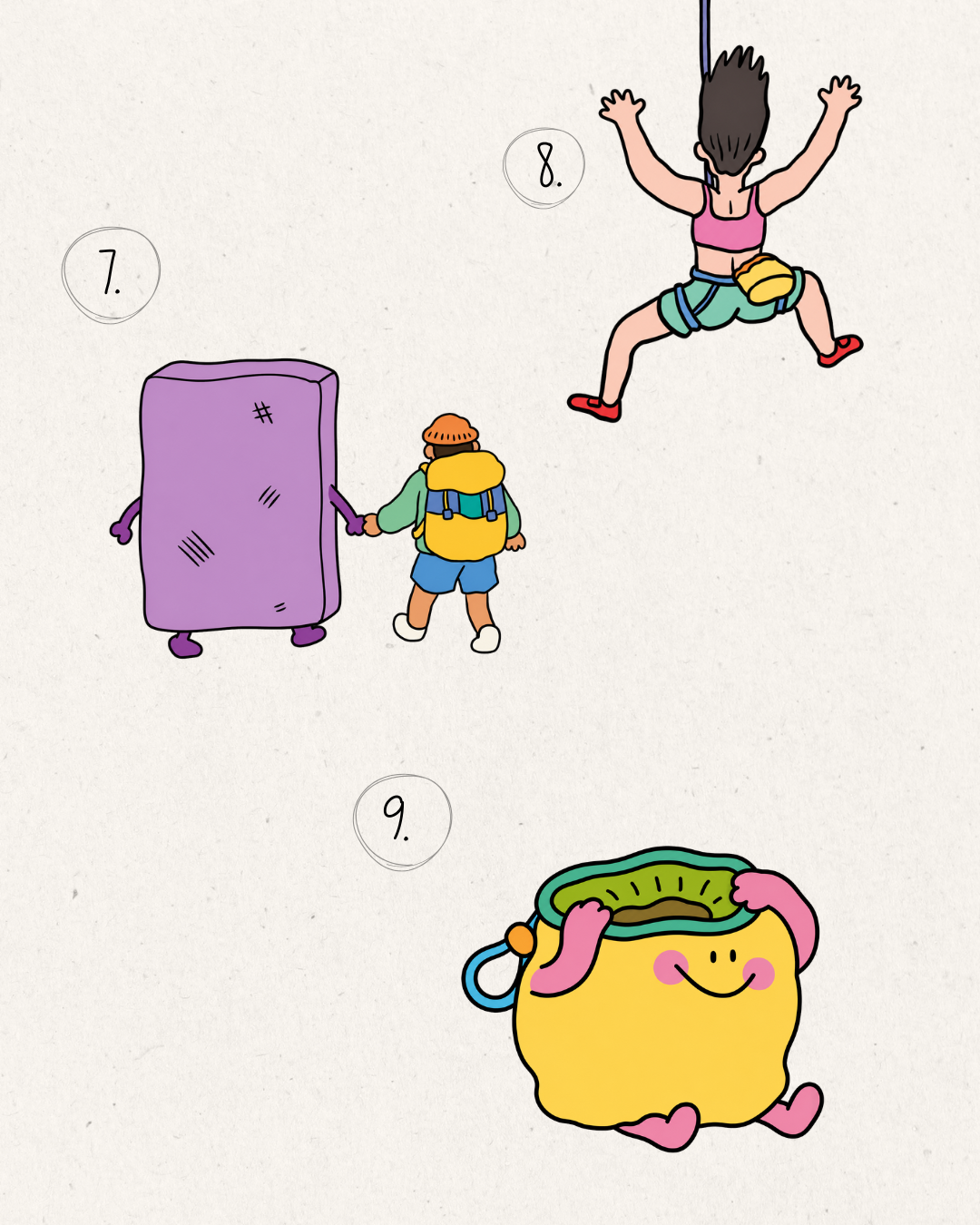 Climbing/Hiking Stickers