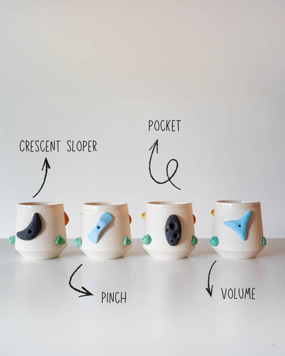 Climbing mug Grip Handle